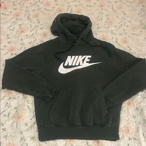 Nike Men's Dark Green Hoodie